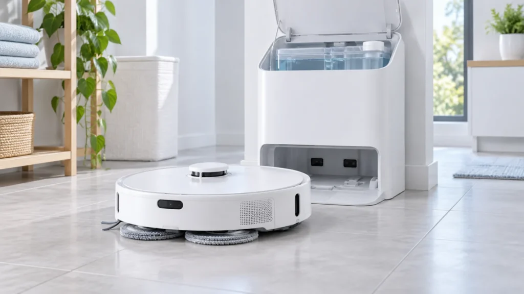 Roborock Qrevo Curv mop pads not getting wet